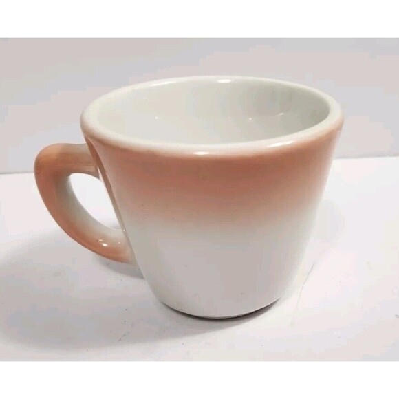 Vintage Jackson Custom China Mug Pink Fade On White K9 - Picture 2 of 7